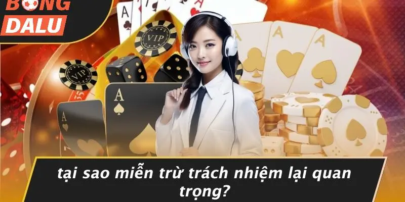 Tại Sao Miễn Trừ Trách Nhiệm Quan Trọng?