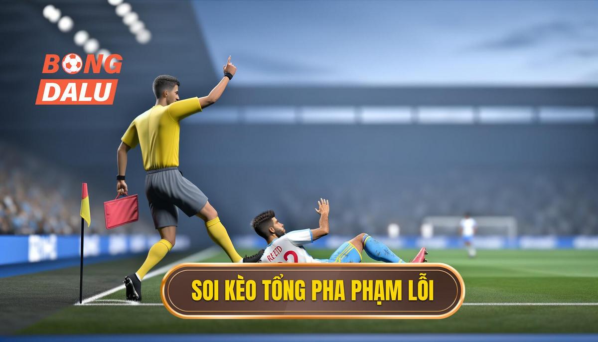 Cách soi kèo cược tổng số pha phạm lỗi