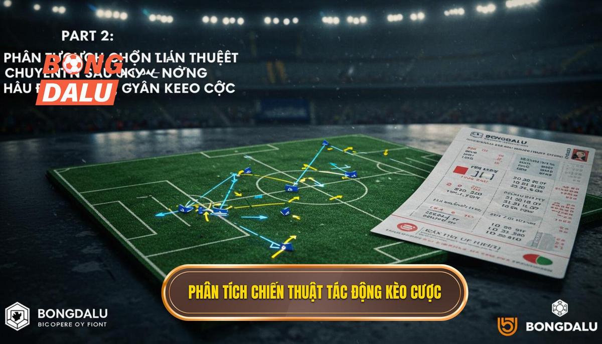 Phần 2_ Phân Tích Chiến Thuật Chuyên Sâu Ảnh Hưởng Đến Kèo Cược