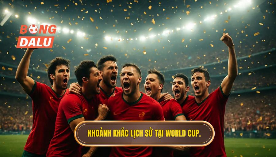 1. Khoảnh khắc lịch sử tại World Cup.