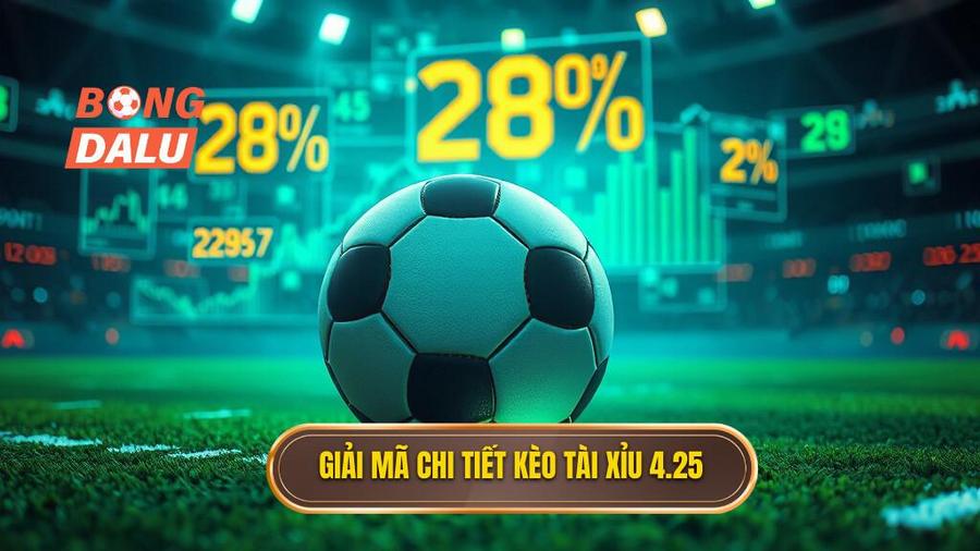 Giải mã khái niệm: Kèo tài xỉu 4.25 là gì?