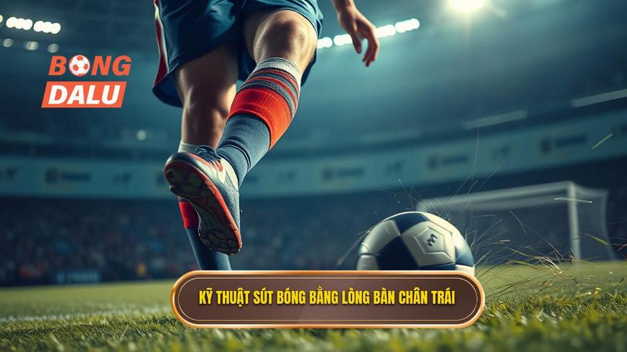 Phân tích chi tiết các bước thực hiện kỹ thuật sút bóng bằng lòng bàn chân trái