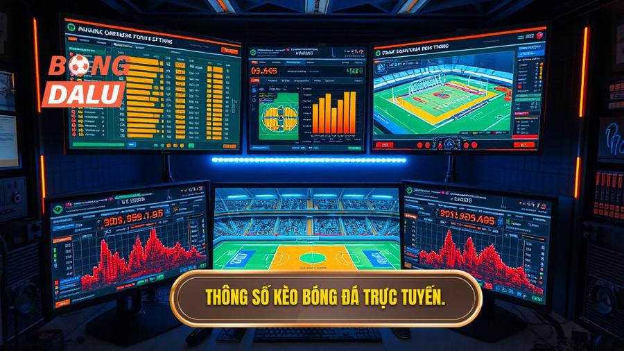 Các thông số cơ bản trong cách đọc kèo bóng đá theo thời gian thực