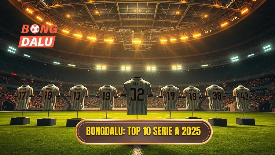 Top 10 đội bóng mạnh nhất Serie A 2025: Bảng xếp hạng quyền lực