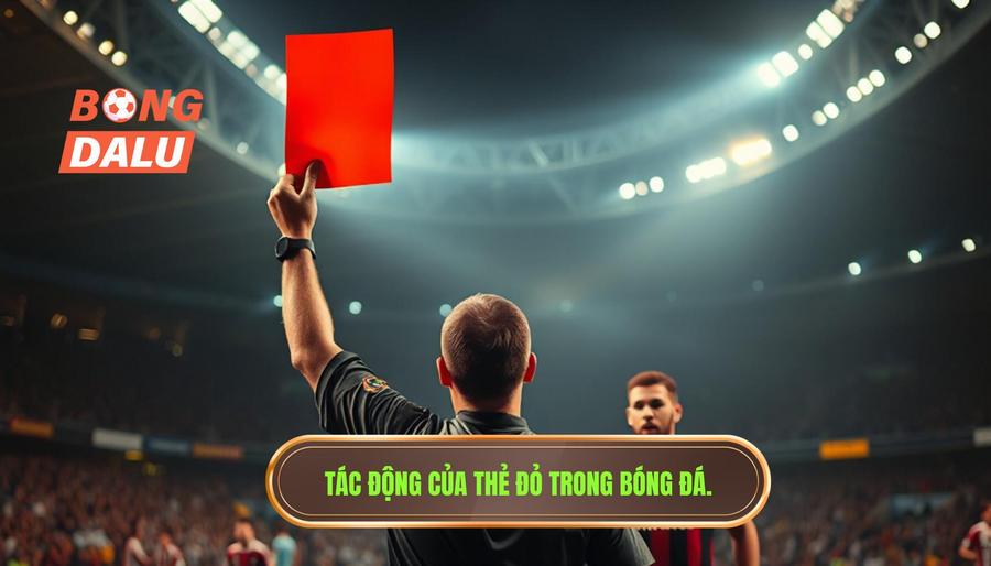 Cơ chế vận hành: Tại sao thẻ đỏ làm thay đổi trận đấu?