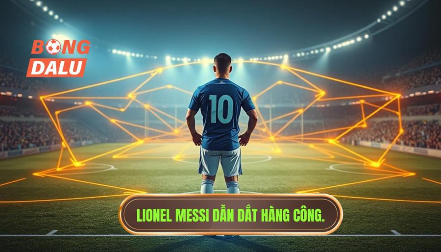 Vai trò của Lionel Messi trong hệ thống tấn công