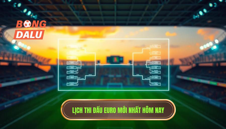Bảng Lịch thi đấu Euro hôm nay và các ngày tới (Tham khảo)