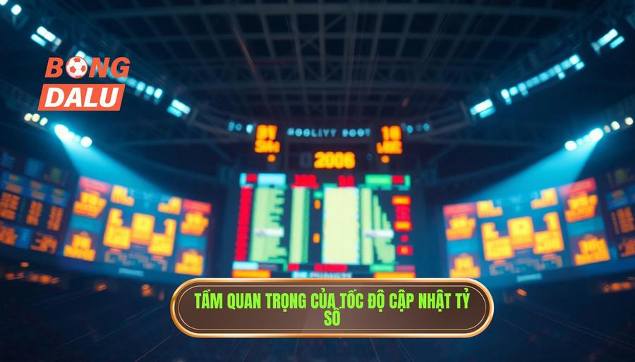 1. Tại sao tốc độ cập nhật tỷ số lại quan trọng đến vậy? 1. Tại sao tốc độ cập nhật tỷ số lại quan trọng đến vậy?